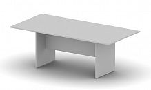Стол для переговоров, 210x102x74.5, серый шагрень 