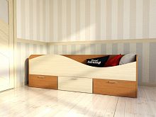 Кровать с ящиками Кр-3 Мебель для детской